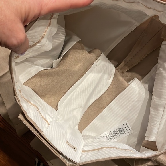 ASOS Topman stone color dressy men’s shorts viscose blend flat front classic fit - Picture 12 of 16